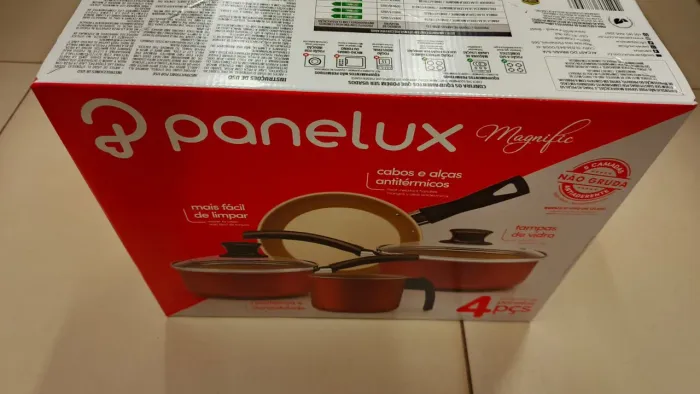 Jogo de panelas Cereja 4 Peças 