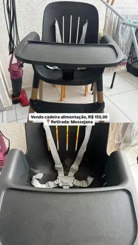 Cadeirinha de alimentação