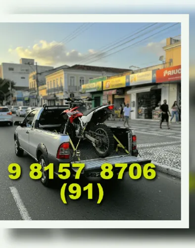 Frete Rápido Barato em Marambaia e Val-de-Cans agora pela noite com André (91) 9.8157+8706