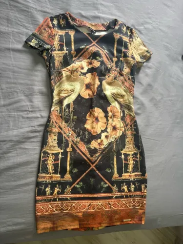 Vestido Lança Perfume Estampado Tamanho P Original