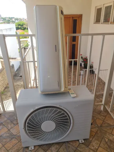 Ar-condicionado 12 mil frio e quente convencional