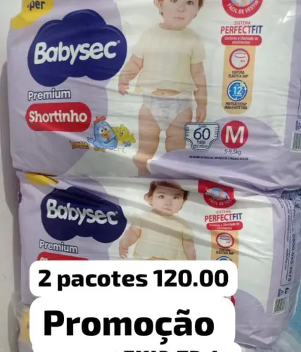 Trabalho com vendas de fraldas fazemos entrega por conta do cliente