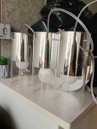 Luminária pendente 3 lâmpadas 