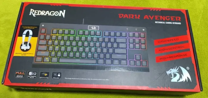 Teclado Mecânico Redragon Dark Avenger RGB
