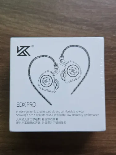 Fone KZ EDX PRO - Crystal - Sem Microfone