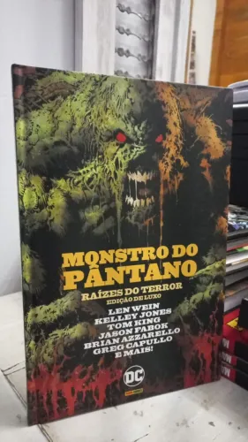 Hq Monstro do pântano: raízes do terror - Wein, Len Azzarello- Panini - Capa Dura - Edição