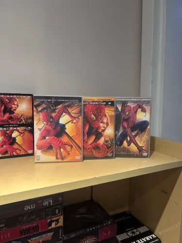 DVD - Box Homen-Aranha 1 e 2 + DVD Homen-Aranha3