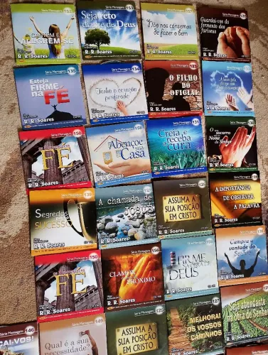 30 revistas evangélica+CDs novos.15 reais 