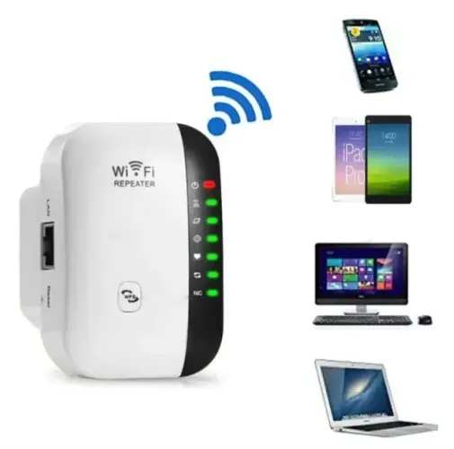 Repetidor Sinal Wifi Amplificador De Internet S/ Fio