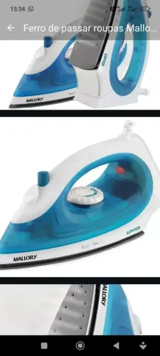 Ferro de passar roupa 