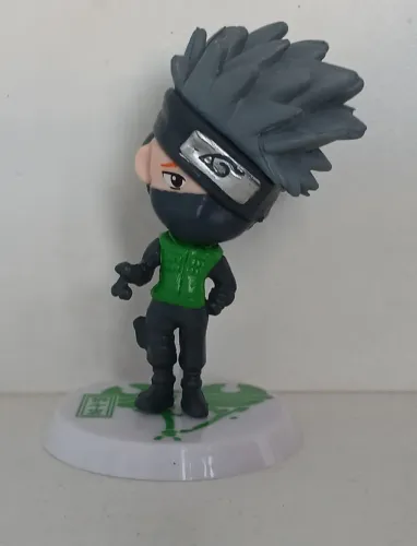BONECO MINIATURA NARUTO CLASSICO SHIPPUDEN KAKASHI HATAKE