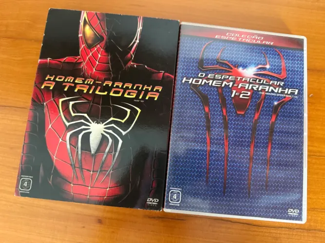 DVDs box Spider Man