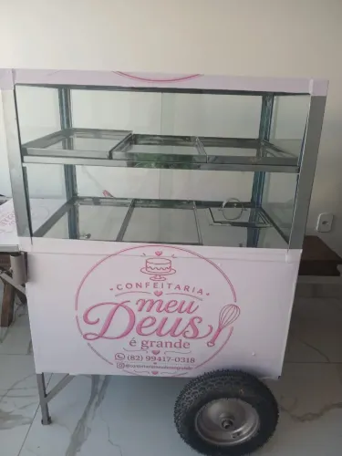 ? Carrinho para Doces e Salgados - R$ 1.800