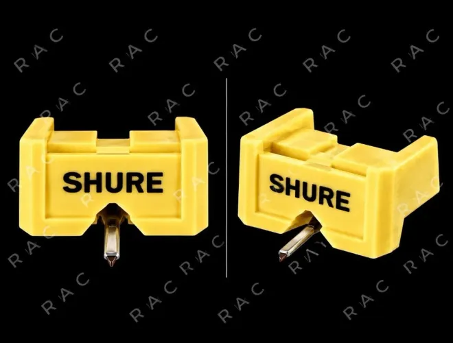 AGULHA SHURE N55E ORIGINAL PONTA DE DIAMANTE ELÍPTICA