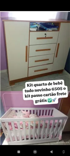 Kit quarto de bebê novos * zap