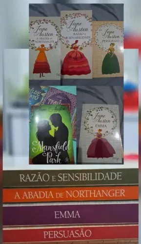 LIVROS JANE AUSTEN 15 REAIS 