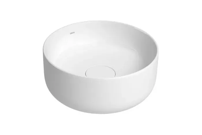 Cuba Apoio Redonda 30cm Slim Branco Deca