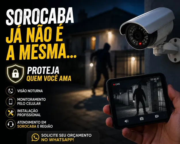 Instalador de Câmeras de Segurança