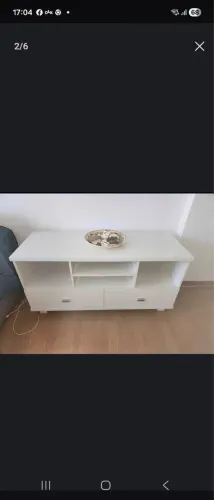 Rack Tv - Branco - 1,40cm