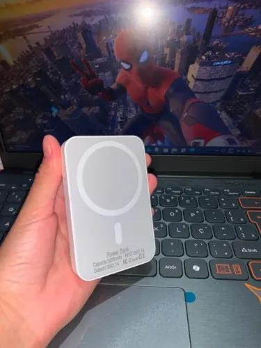 Carregador Portátil Magnético iPhone | Pronta Entrega