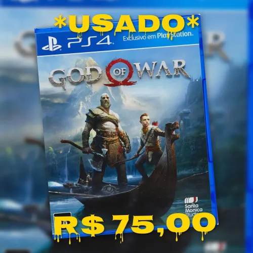 God Of War 4 - PS4 / PS5 - Leia o anúncio