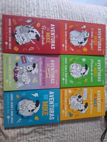 Kit Livros As aventuras de Mike - Vol 1, 2, 3, 4, 5 e 6