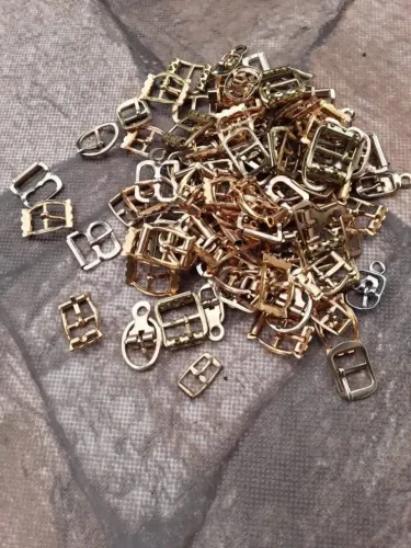 Fivela Metal Cintos Bolsas Artesanato - 90 Unidades!