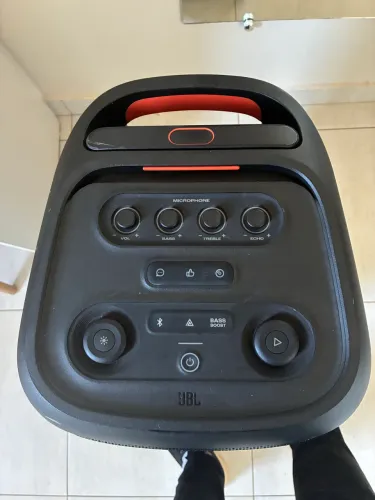 JBL PartyBox 320 + Kit Microfones JBL sem fio