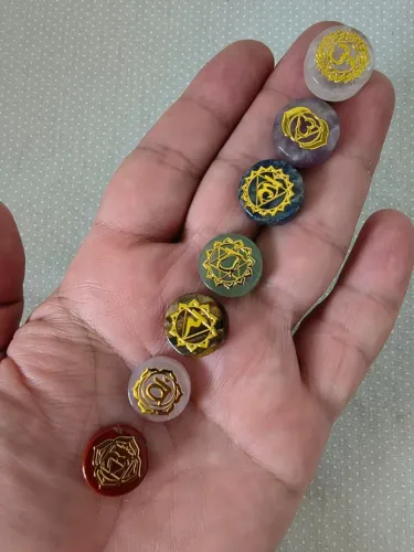 Kit Gemas dos 7 Chakras