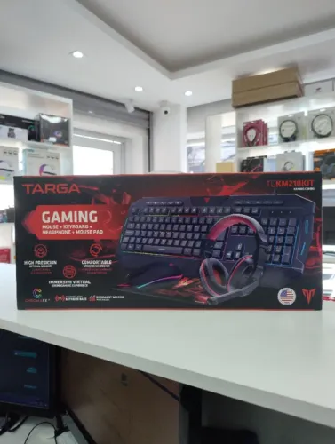 Kit Gamer Completo 4 em 1 (Teclado, Mouse, Headset e MousePad)