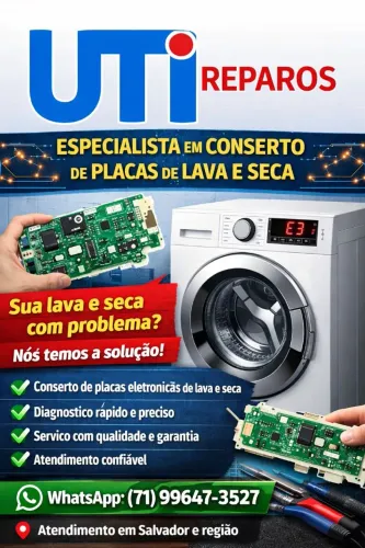 Reparo para placa lava seca