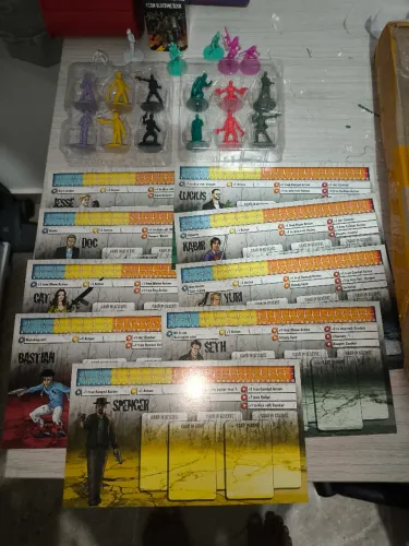 Zombicide - Personagens+Acessórios+Team Building