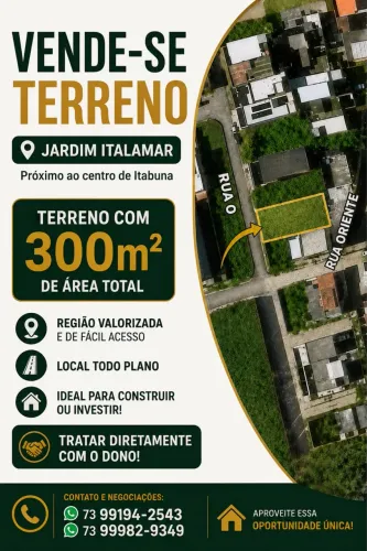 Vendo terreno no centro , ótima localização