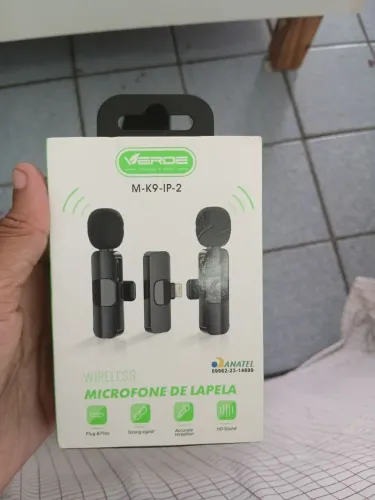 Microfone de lapela