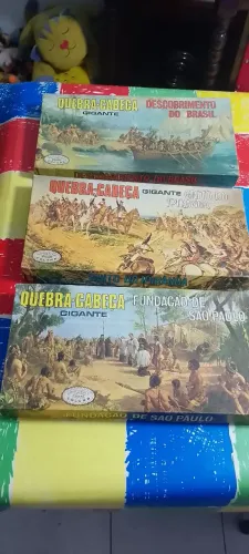 Quebra cabeça puzzle coluna anos 70