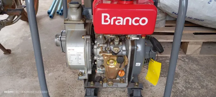 Motor bomba 5cv Diesel Branco