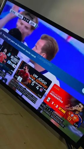 Tv Smart 32 Polegadas da Samsung Wifi, Youtube Netflix, PrimeVideo