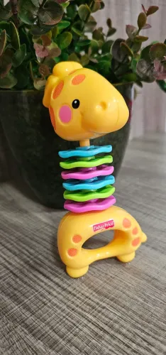 Girafa Chocalho Fisher-Price ( Seminovo)
