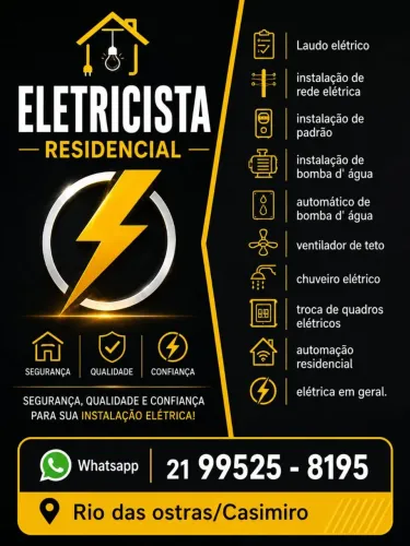 Eletricista residencial