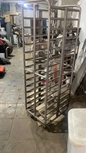 Esqueleto para resfriamento de pães e salgados 15 apoios inox