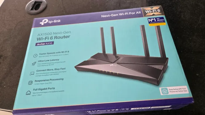 Roteador tp-link Archer AX10 Wi-fi 6 Gigabit