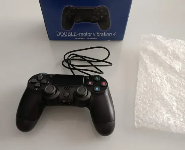 Controle Sem Fio PS4 e PC Joystick Genérico Bluetooth