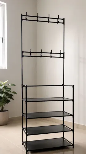 Arara +  Sapateira Multiuso - 4 Andares  