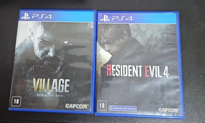 Resident Evil 4 e 8 PS4 