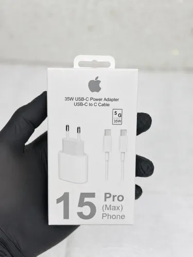APPLE CARREGADOR COMPLETO 35W - TIPO C