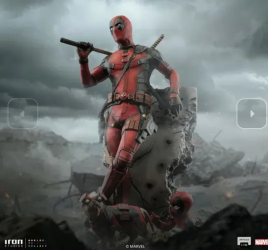 Deadpool Iron Studios Deadpool e Wolverine
