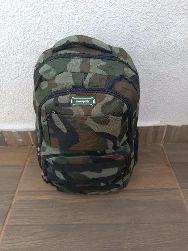 Mochila camuflada 45 L 70 reais com frete grátis