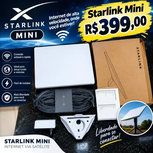 Starlink Mini - Pouco Usada