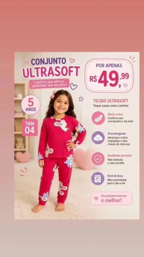 Conjunto Ultrasolft infantil