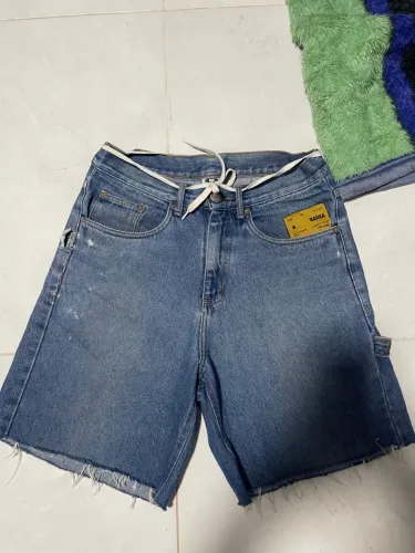 Bermuda barra crew jeans